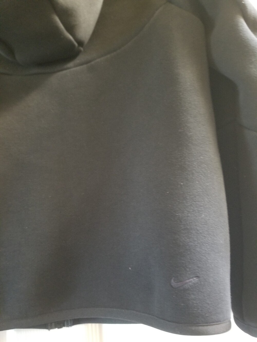 Nike Tech Big Kids Black Full Zip Up Hoodie Size XL - Picture 5 of 5